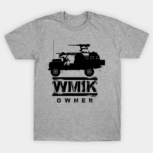 Land Rover with WMIK T-Shirt by Mindwisp